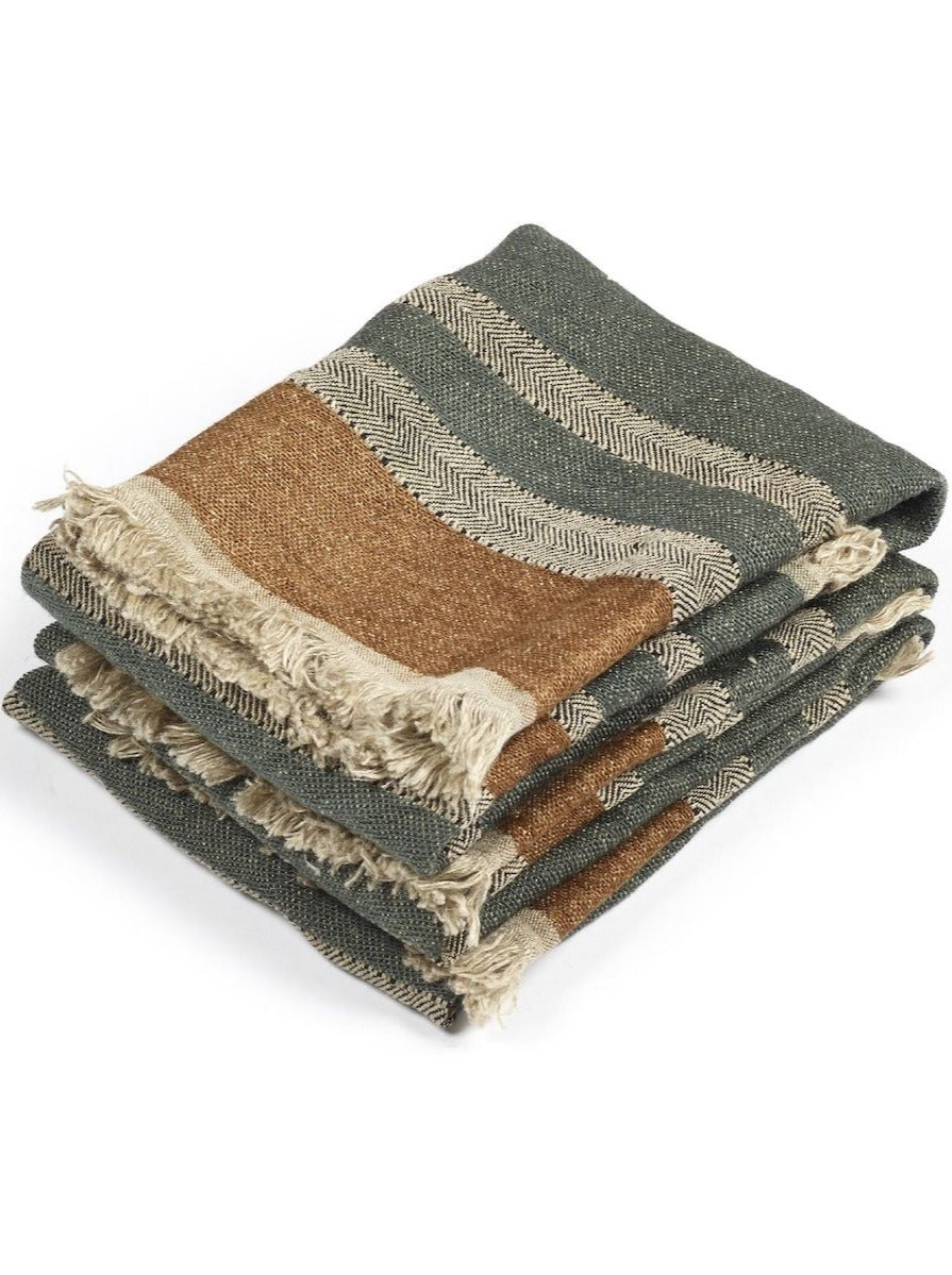 Libeco Linen - The Belgian Towel - Allouette Stripe - 3 Sizes