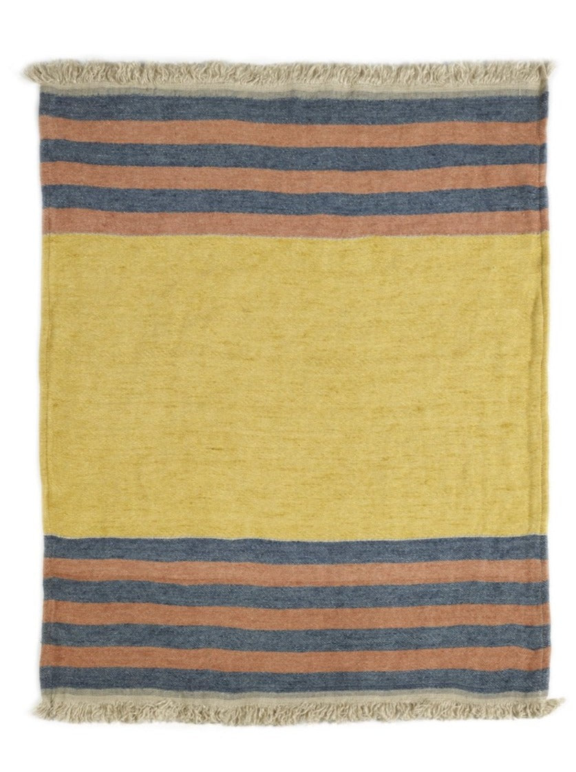 Libeco Linen - The Belgian Towel - Red Earth Stripe - 3 Sizes