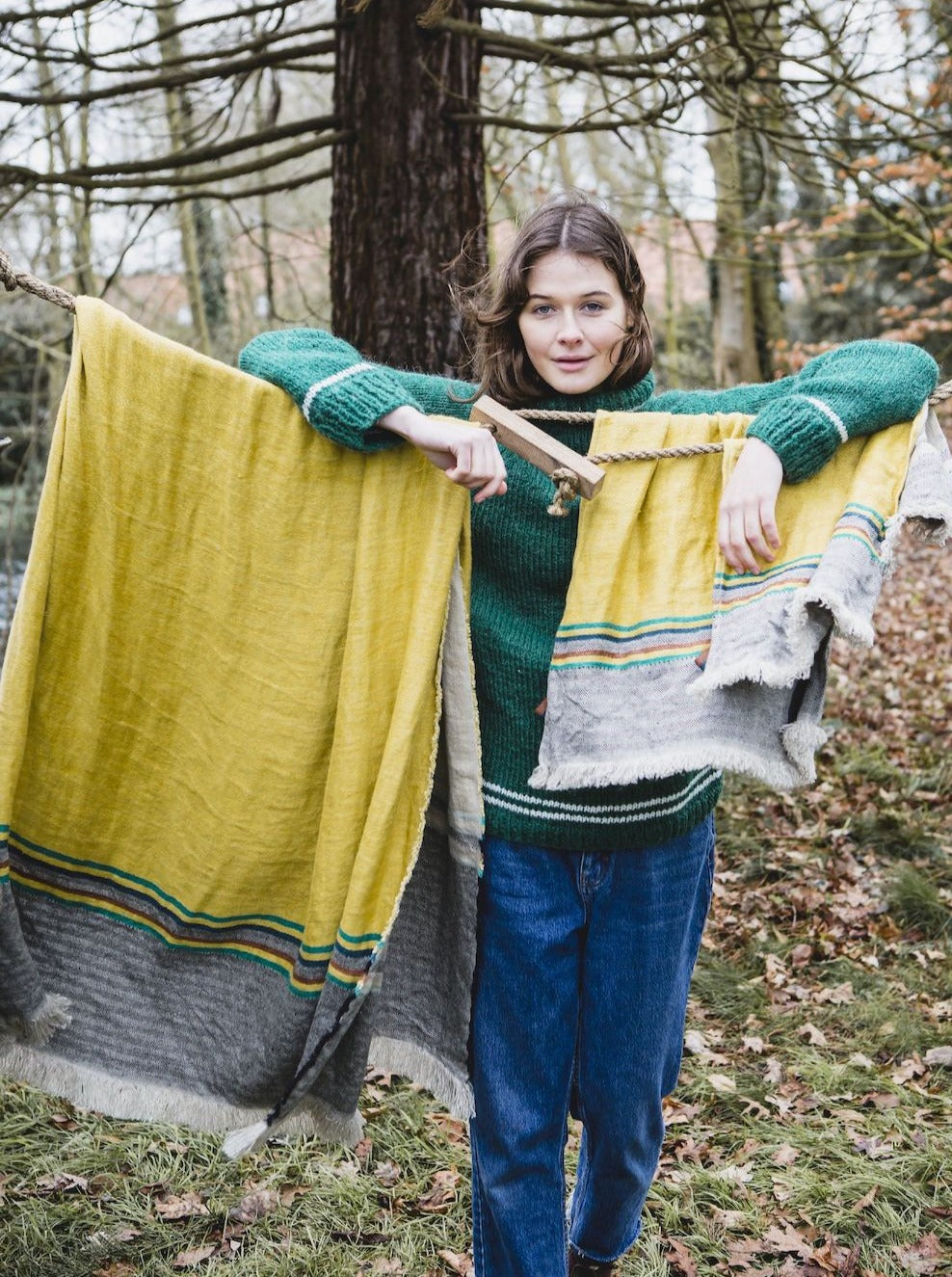 Libeco Linen - The Belgian Towel - Sequoia Stripe  - 3 Sizes