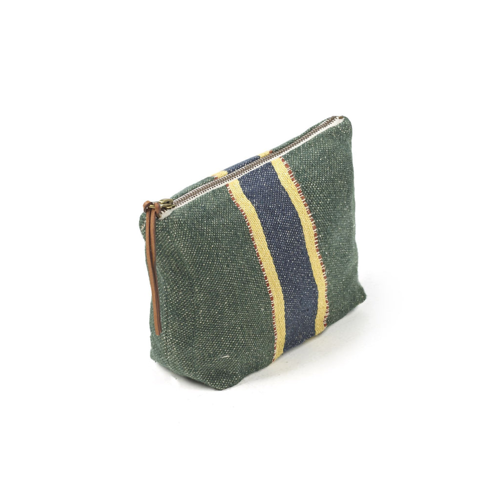 Libeco Linen - The Belgian Pouch - Spruce