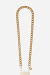 La Coque Francaise - Sarah Beige Long Phone Chain