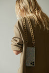 La Coque Francaise - Sarah Beige Long Phone Chain