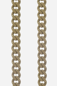 La Coque Francaise - Gia Khaki Long Phone Chain