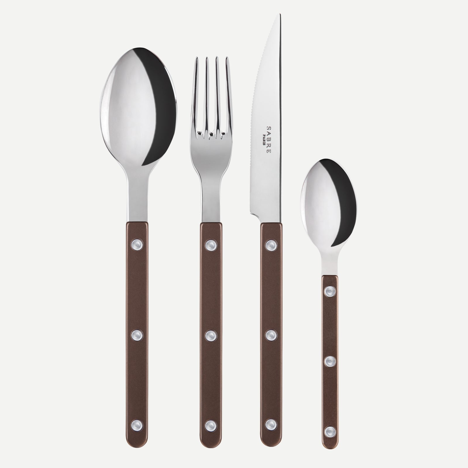 Sabre Paris - Bistro Pearly - 4 Piece Table Cutlery Set