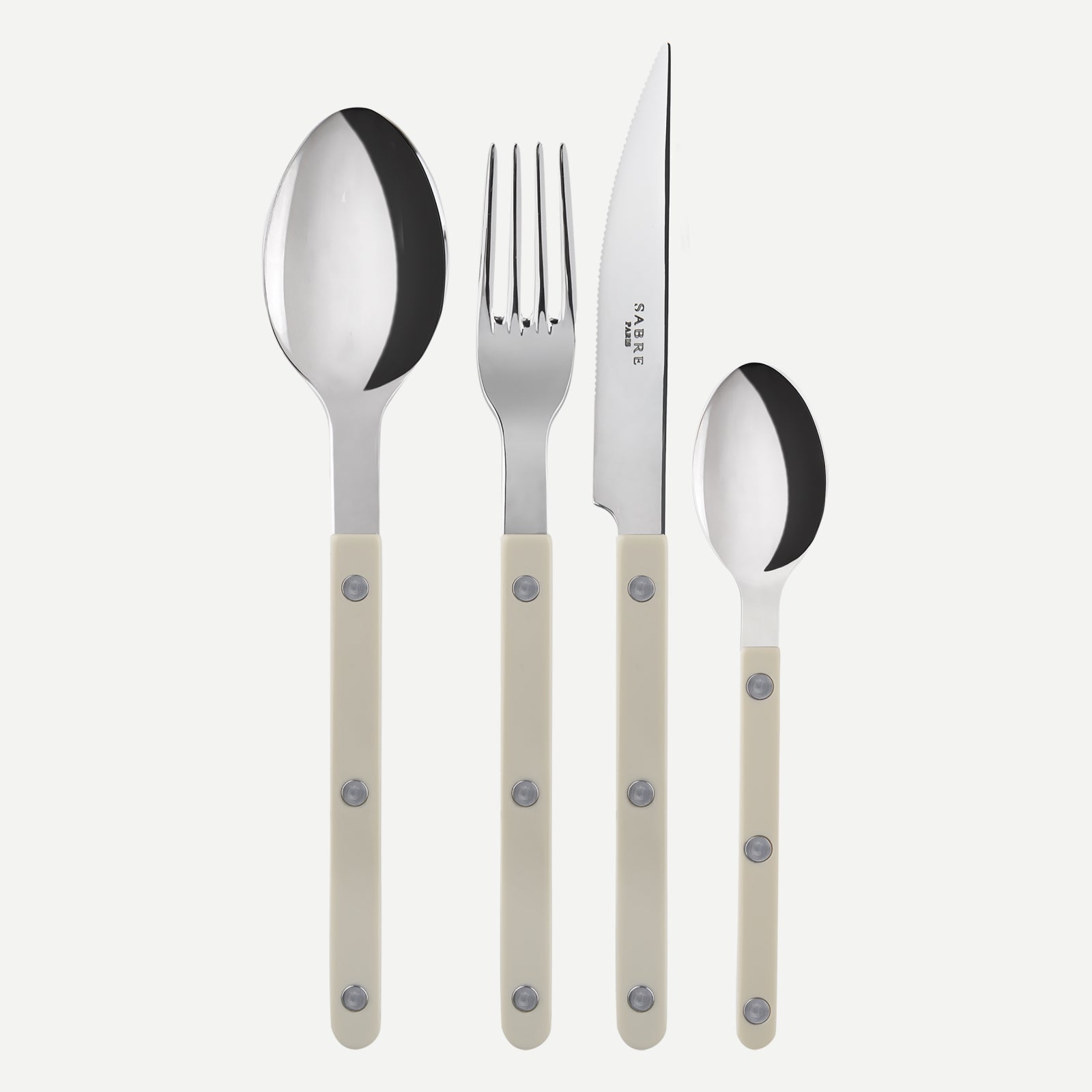 Sabre Paris - Bistro Solid - 4 Piece Table Cutlery Set