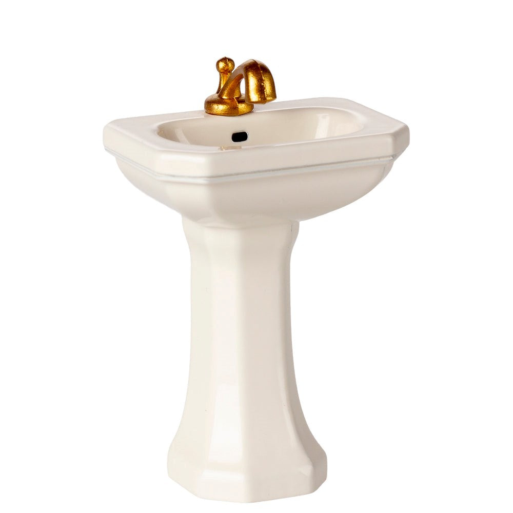 Maileg - Bathroom Sink Mouse Off White