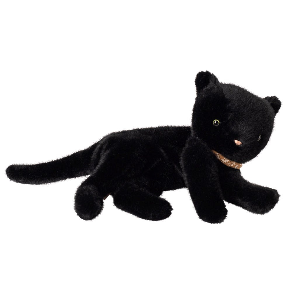 Maileg - Sleeping Kitten Plush Medium Black