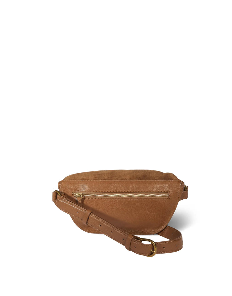 Jerome Dreyfuss Lino banane - Tabac Graine Goatskin