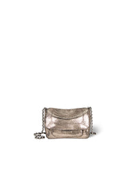 Jerome Dreyfuss Lulu S - Lamé Champagne Goatskin