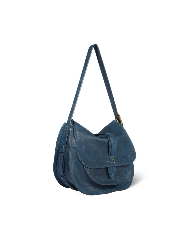 Jerome Dreyfuss Mario - Noircie Night Blue Goatskin