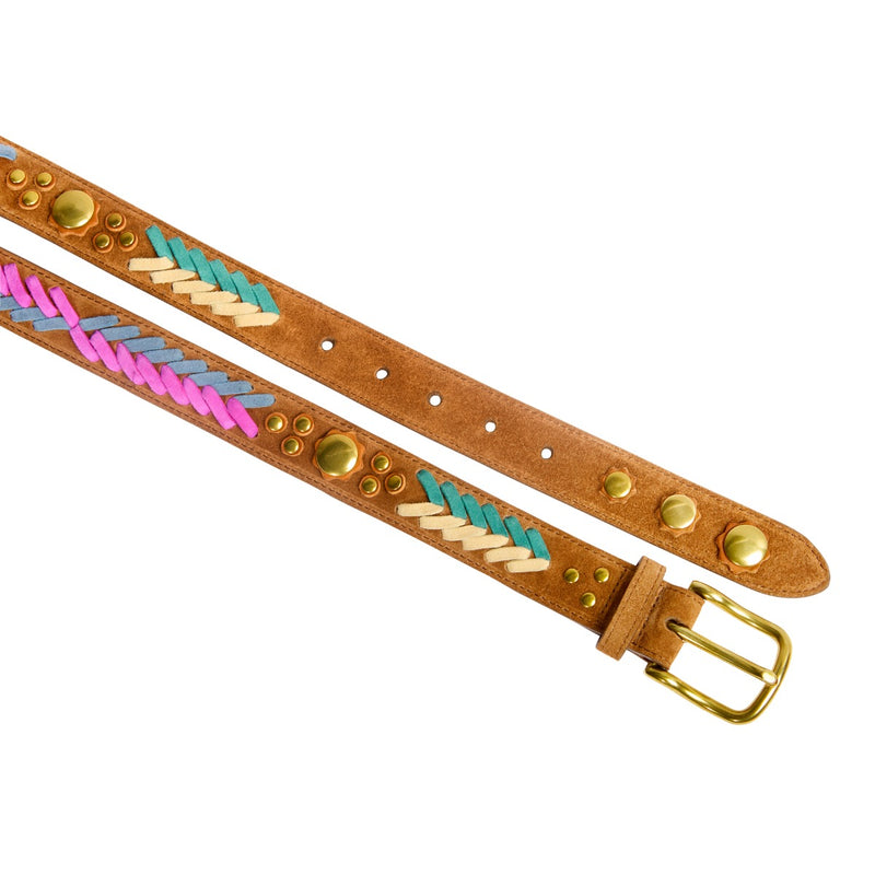 Jerome Dreyfuss - Ceinture Gaucho Tabac Belt