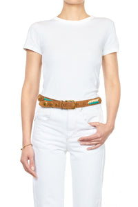 Jerome Dreyfuss - Ceinture Gaucho Tabac Belt