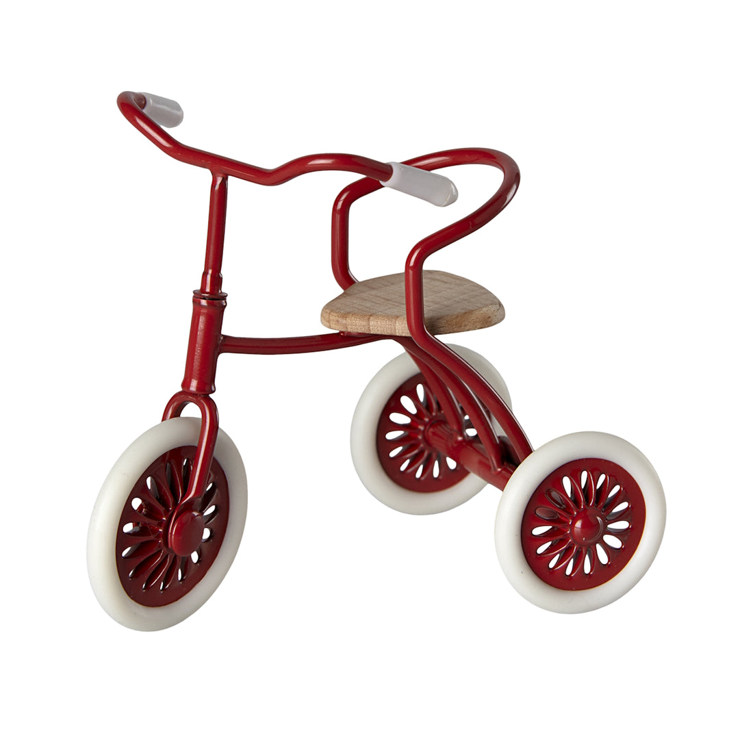 Maileg - Abri a Tricycle Mouse Red