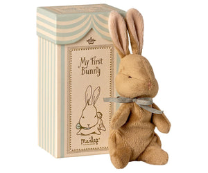 Maileg - My First Bunny Light Blue and Rose