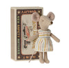 Maileg - Mouse Big Sister in Matchbox