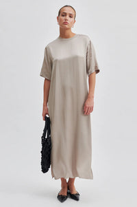 Second Female Bardi Dress - Vintage Khaki