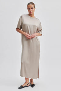 Second Female Bardi Dress - Vintage Khaki