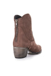 Estilo Emporio - Nubuk Love Zip Boot - Chocolate