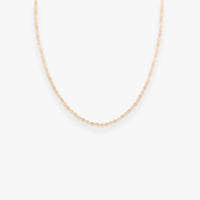 Vanrycke - Skin Tattoo Rose Gold Necklace - 42cm