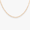 Vanrycke - Skin Tattoo Rose Gold Necklace - 42cm