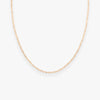 Vanrycke - Skin Tattoo Rose Gold Necklace - 50cm