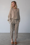 La Bottega di Brunella - Maglia Sibilla Linen Top - Naturale