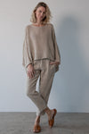 La Bottega di Brunella - Maglia Sibilla Linen Top - Naturale