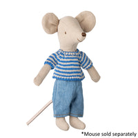 Maileg - Knitted Sweater and Pants Big Brother Mouse