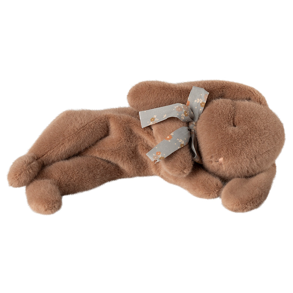 Maileg - Sleeping Bunny Plush Small Brown