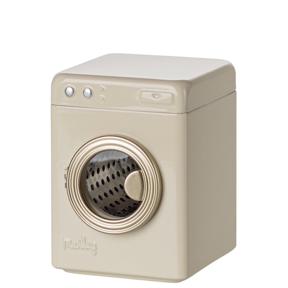 Maileg - Washing Machine Mouse Off White