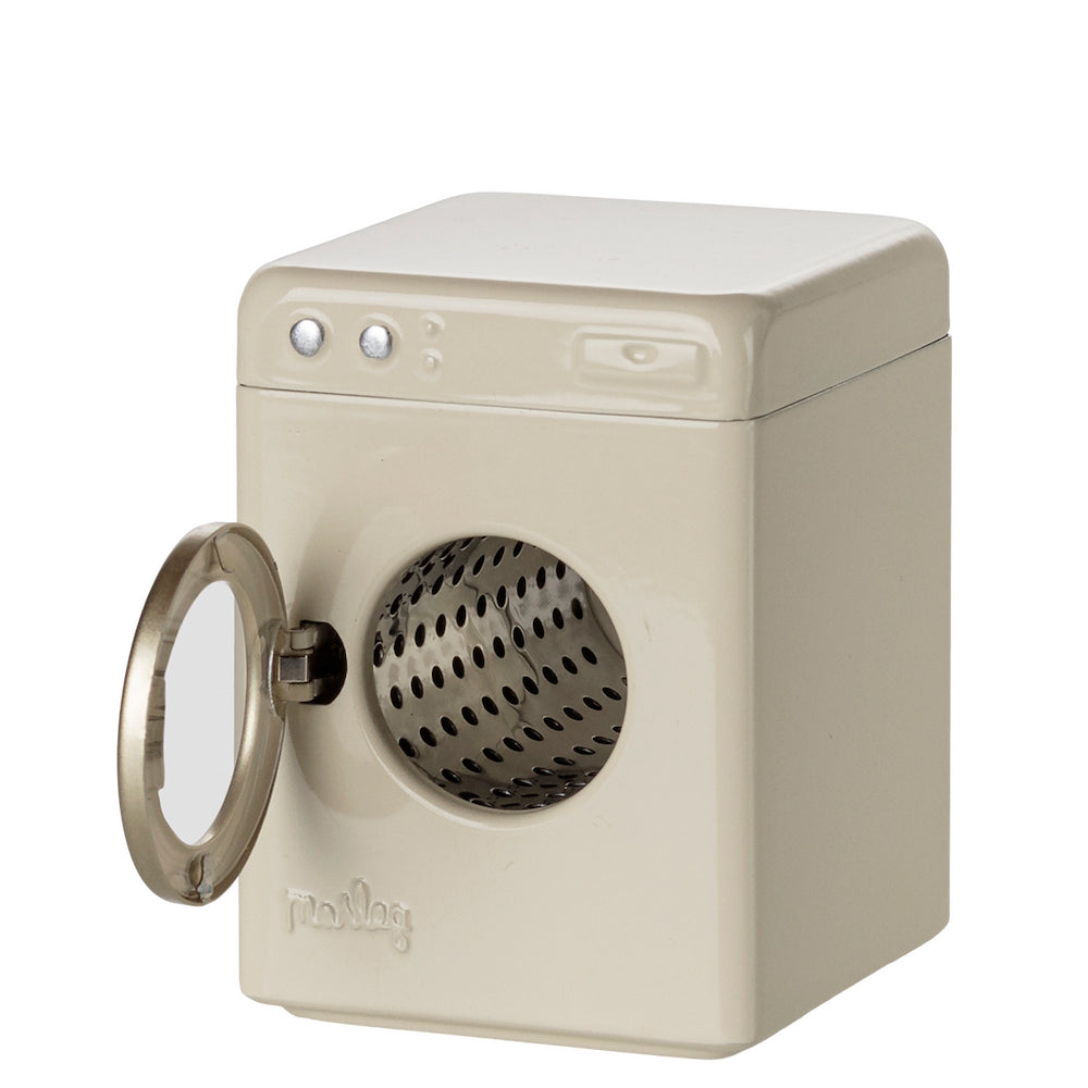 Maileg - Washing Machine Mouse Off White