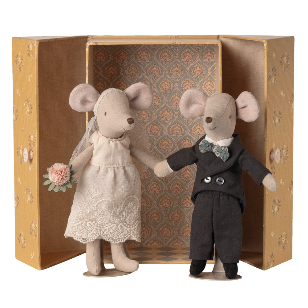 Maileg - Wedding Mice Couple in Box Mum and Dad