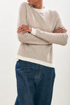 Jumper 1234 Cashmere Honeycomb Crew - 2 Colours