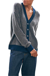 Jumper 1234 Cashmere Honeycomb Cardigan