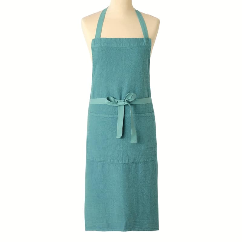 Charvet Editions French Linen Apron - Tablier Doudou - Lagon