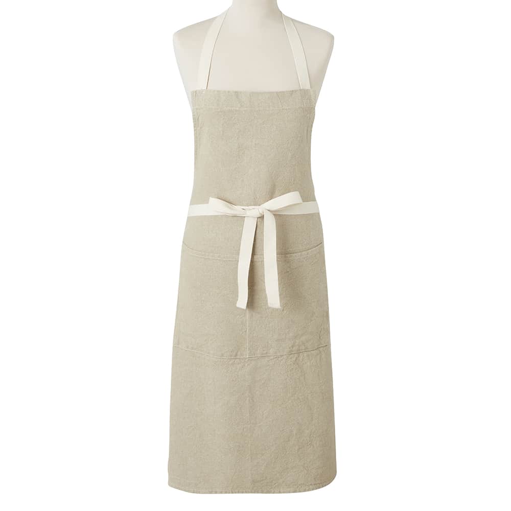 Charvet Editions French Linen Apron - Tablier Doudou - Natural
