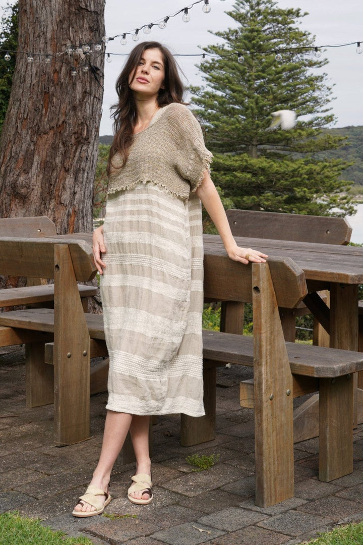 La Bottega di Brunella - Vestito Autoritratto Dress - Naturale