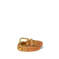 Jerome Dreyfuss Ceinture Gaucho - Tabac Split Suede