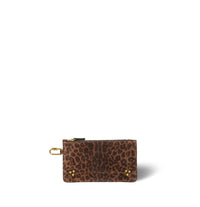 Jerome Dreyfuss Popoche S - Imprimé Léopard Naturel Split Suede