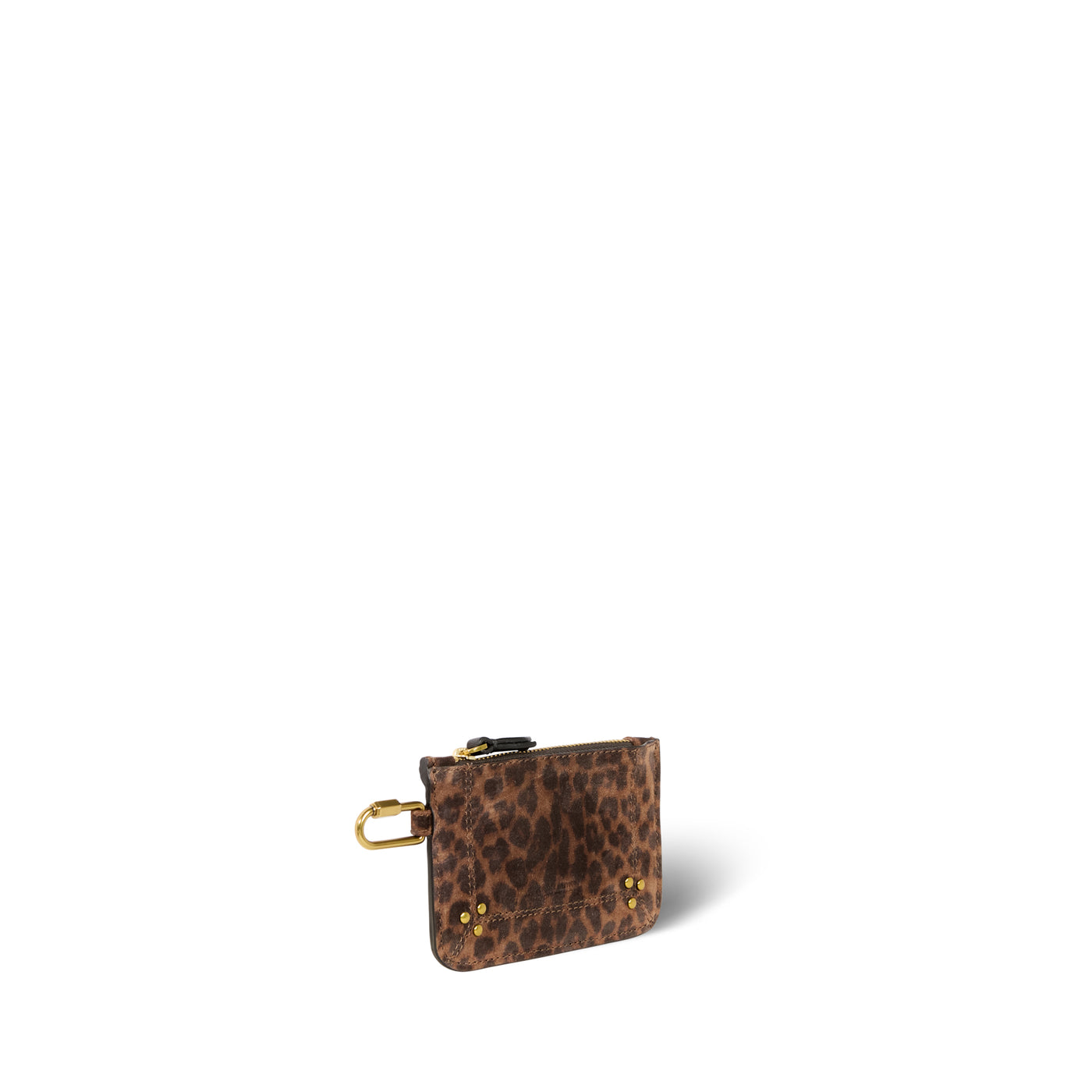 Jerome Dreyfuss Popoche S - Imprimé Léopard Naturel Split Suede