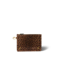 Jerome Dreyfuss Popoche M - Imprimé Léopard Naturel Split Suede