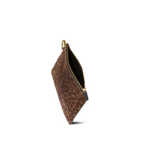 Jerome Dreyfuss Popoche M - Imprimé Léopard Naturel Split Suede