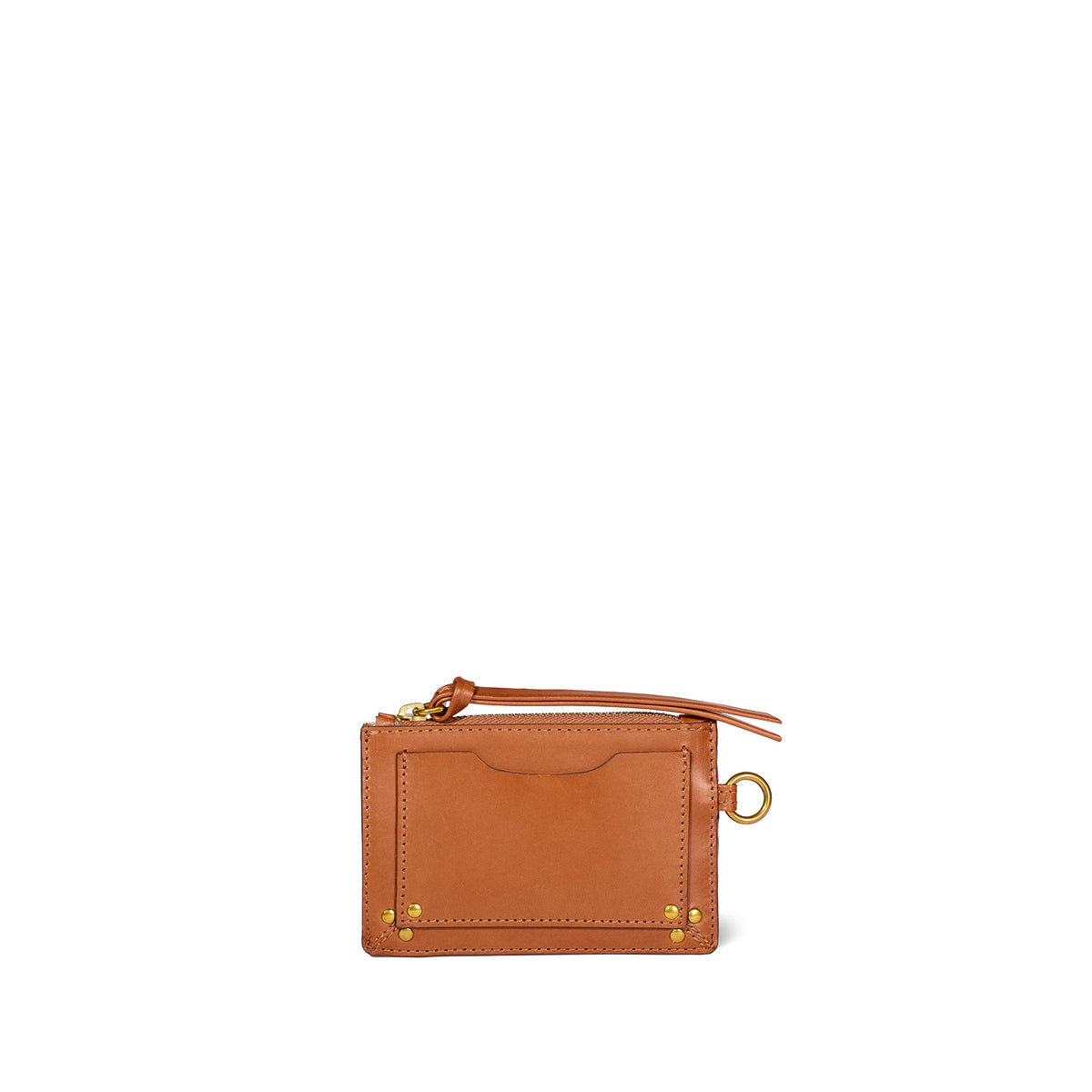 Jerome Dreyfuss Lucky porte cartes - Chêne Cowskin