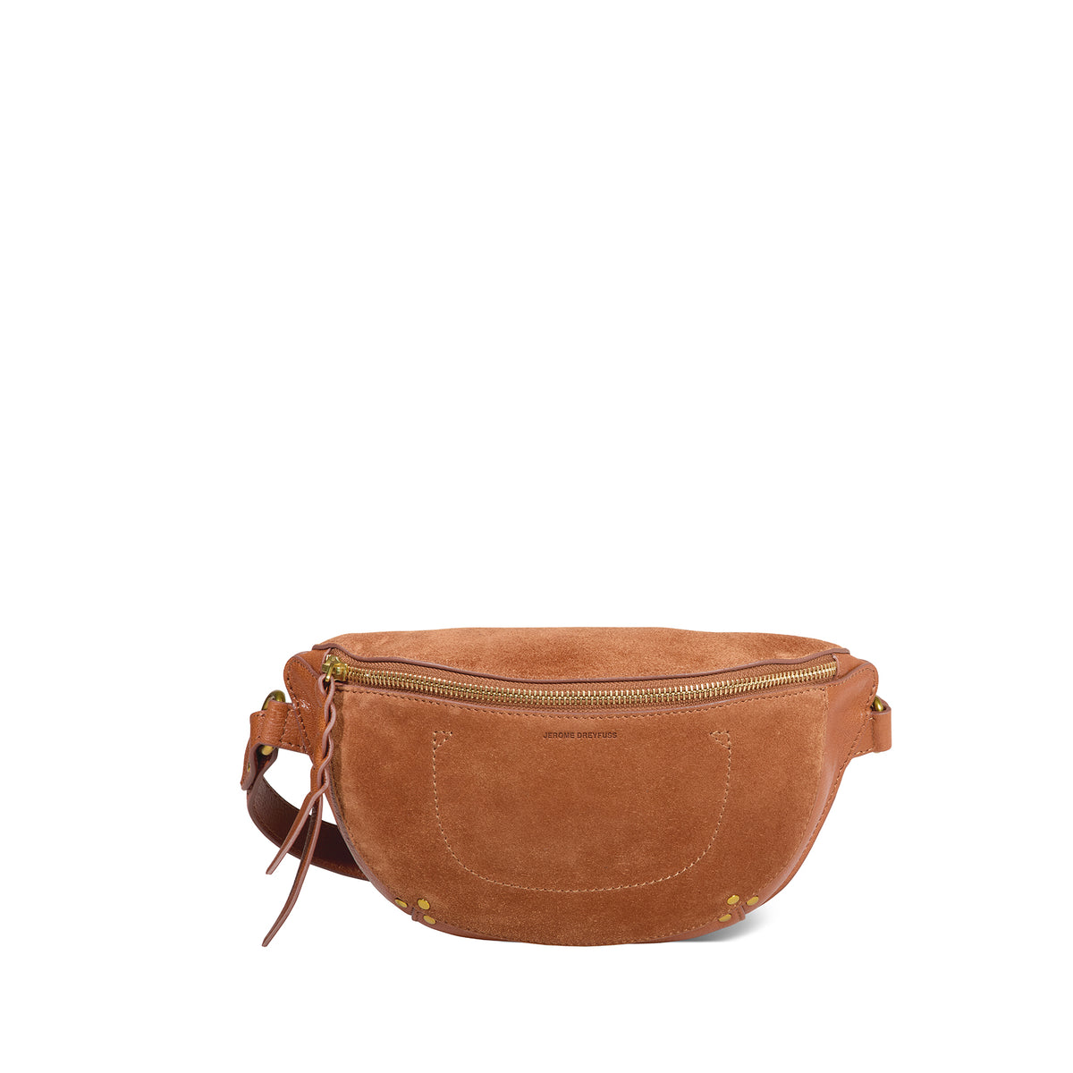 Jerome Dreyfuss Lino banane - Split Suede Caramel