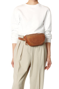 Jerome Dreyfuss Lino banane - Split Suede Caramel