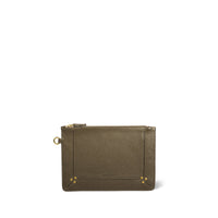 Jerome Dreyfuss Popoche M - Kaki Goatskin