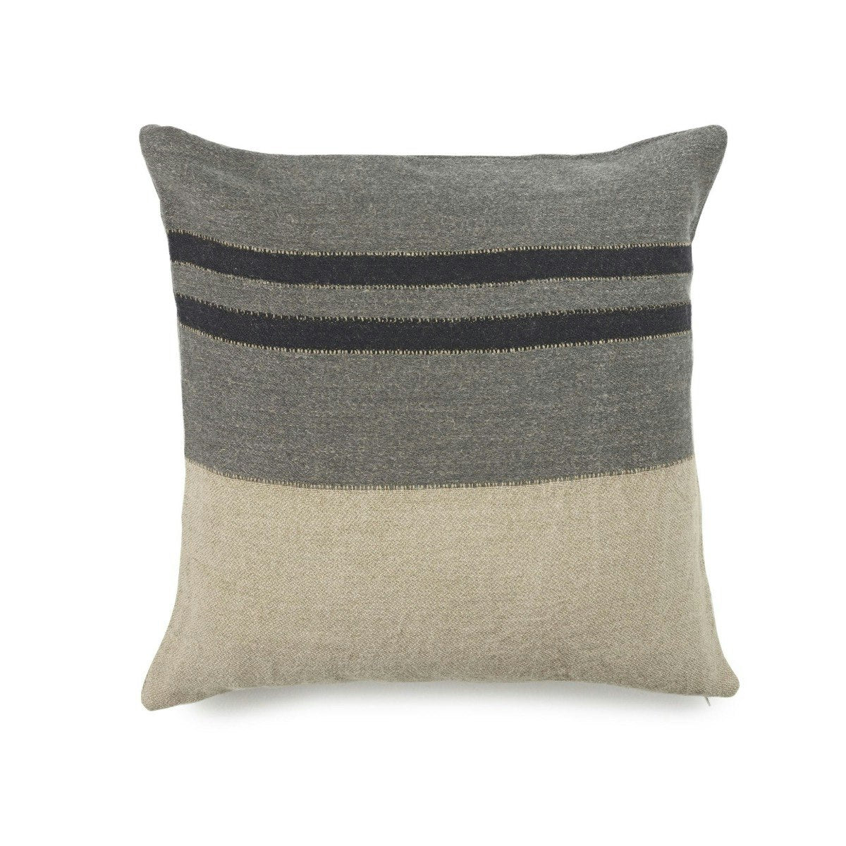Libeco Black House Stripe Pillow Cover