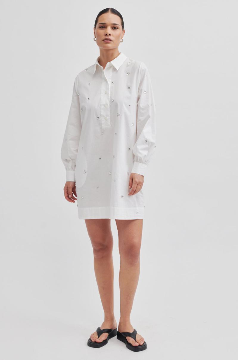 Second Female Calli Tunic Shirt - Snow White