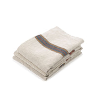 Libeco Linen - Dock Tea-Towel - Leather Stripe