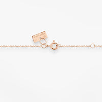 Vanrycke - Charlie Triple Ring Rose Gold and Diamond Necklace